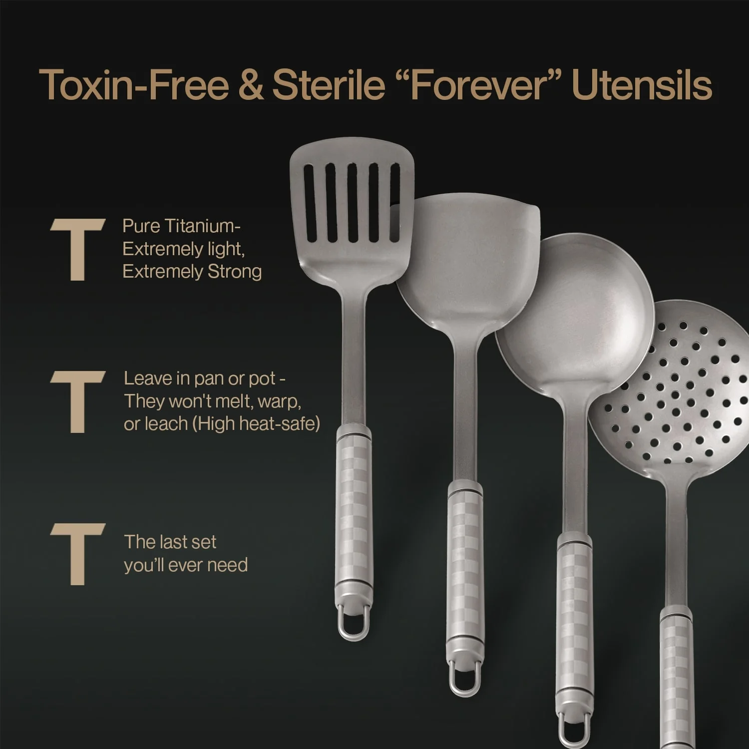 Complete Classic Titanium Cookware Set (14 Piece) - Image 9